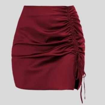 BLVB Satin Skirt